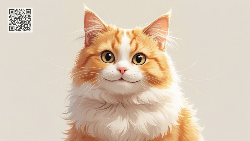 A cute ginger kitten sitting on the floor in the room