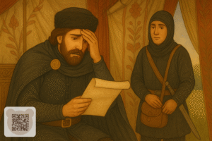 Цар Салтан читає фальшивий лист: казка про царя Салтана читати