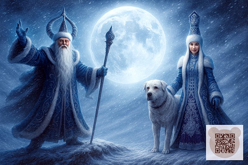 Зимова казка про Ата Аяз, Кар Киз і собаку Тобету. Читайте російською, українською та казахською мовами! Зимняя сказка об Ата Аяз, Кар Кыз и собаке Тобете. Читайте на русском, украинском и казахском языке! Ата Айяз, Қар Қыз және Тобете ит туралы қысқы ертегі. Оны орыс, украин және қазақ тілдерінде оқыңыз!