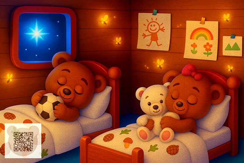 Зимова казка: чотири ведмеді та Святий Миколай