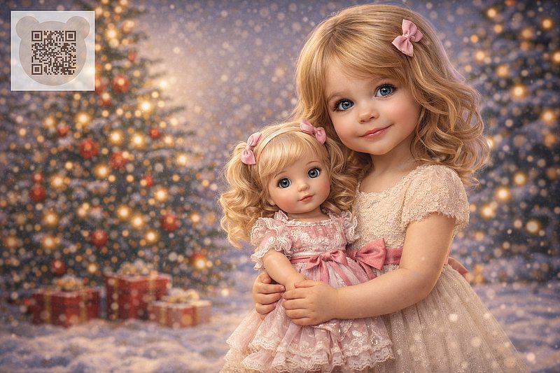 Дівчинка 3 років тримає ляльку біля ялинки: новорічні казки малюкам 1, 2, 3 років читати Дівчинка 3 років тримає ляльку біля ялинки: новорічні казки малюкам 1, 2, 3 років читати