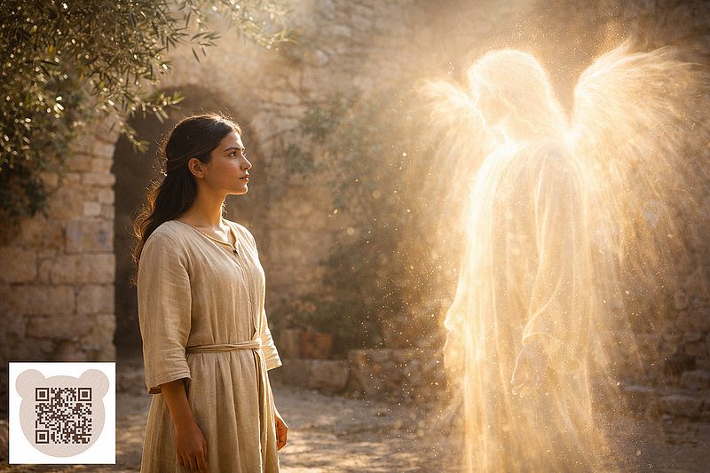 Янгол сповіщає Діву Марію про народження Христа: про свято Різдва Христового для дітей