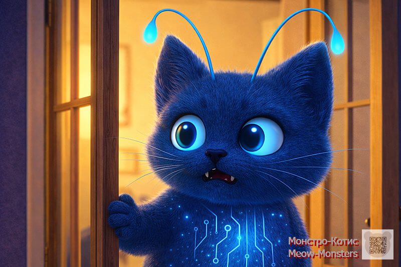 Therapeutic bedtime story for kids ages 3–7: how to calm restless legs before sleep. Misty Murr looks worried in a therapeutic story about restless legs in children. Illustration for parents searching what to do if a child keeps moving their legs at night.